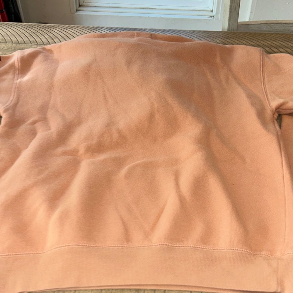 Billabong Peach Hoodie with Black Logo - Picture 14 of 16